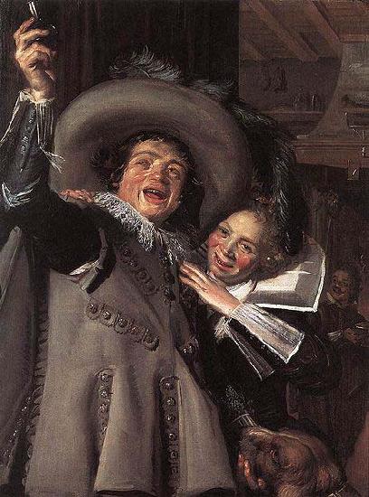 Frans Hals Jonker Ramp and his Sweetheart WGA oil painting picture